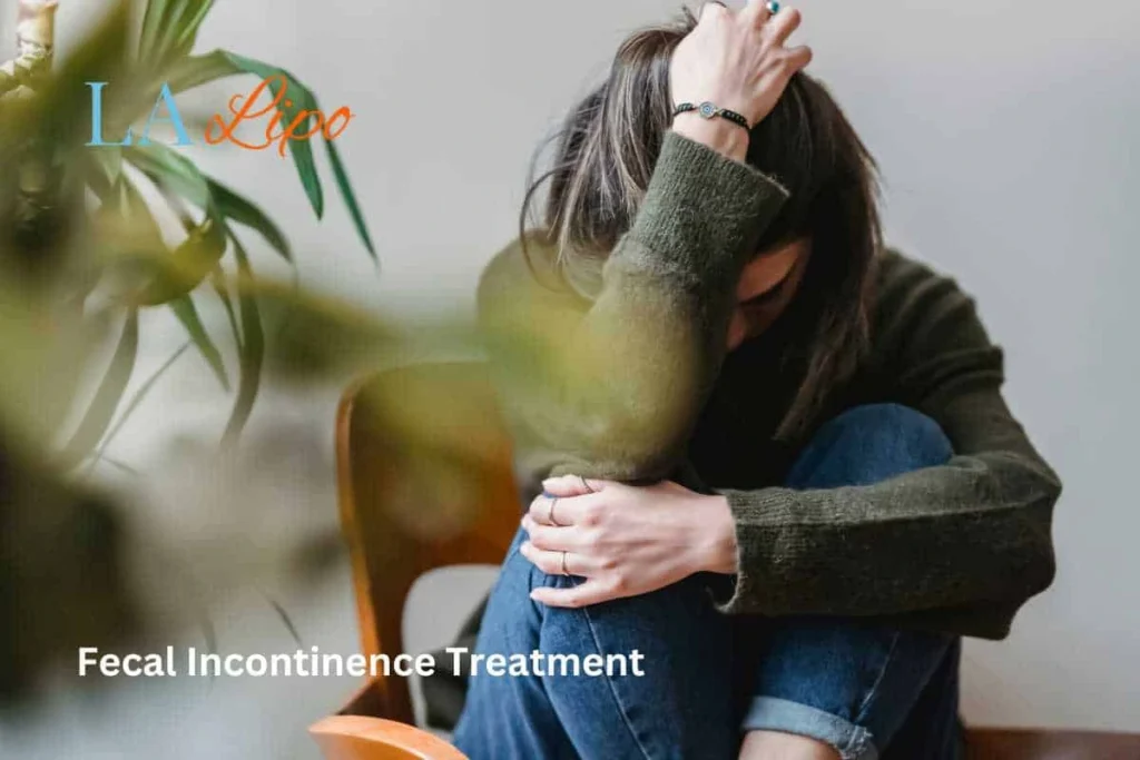 woman worried about fecal incontinence diet Loughborough