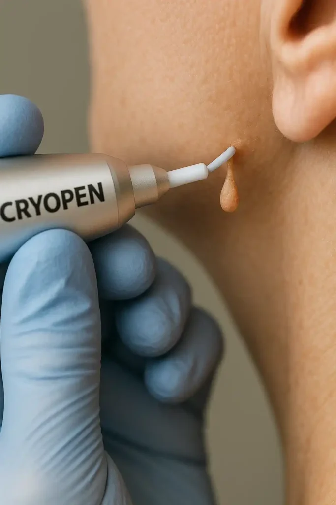 Cryopen for skin tags removal Loughborough speak to our team today!