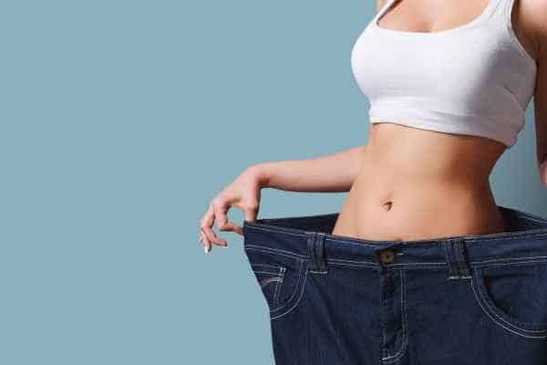 woman after fat reduction treatment Loughborough